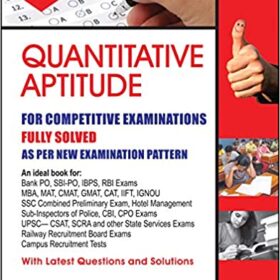 Quantitative Aptitude By Dr. R.S AGGARWAL (S. Chand Publication) for Competitive Exams