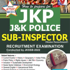 Vishaal JKSSB JKP Sub-Inspector Book 2022