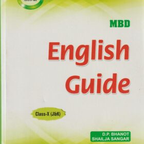 MBD English Guide Class 10th - JKBOARD For Winter/Summer Zone