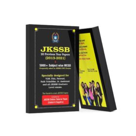 JKSSB 20 Previous Year Paper (2013-2021)