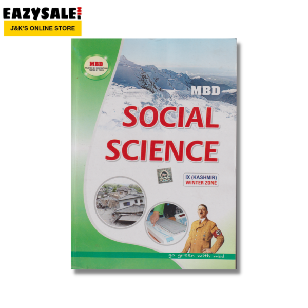 JKBOSE MBD Social Science Guide for Class 9th