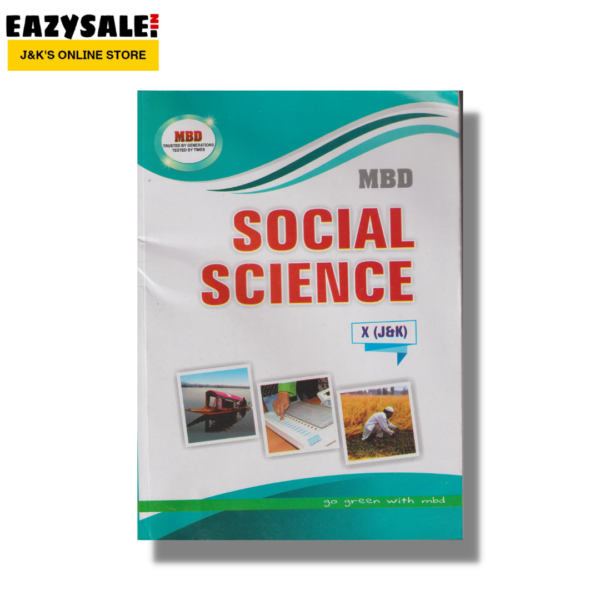 JKBOSE MBD Social Science Guide for Class 10th