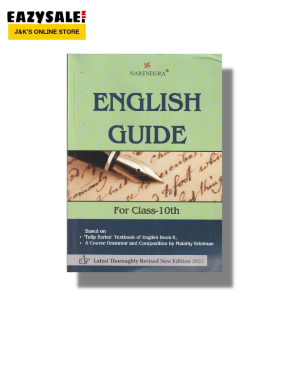 JKBOSE Class 10th Narendera English Guide