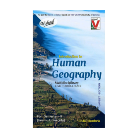 Jammu University BA 2nd Semester Human Geography Book (UMDGOT203)