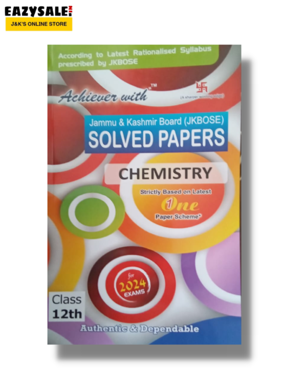 Achiever JKBOSE Class 12th Chemistry Solved Paper 2024