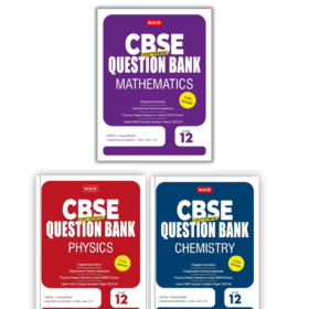 MTG CBSE Class 12th Chapterwise Question Bank PCM (Physics, Chemistry, Maths)