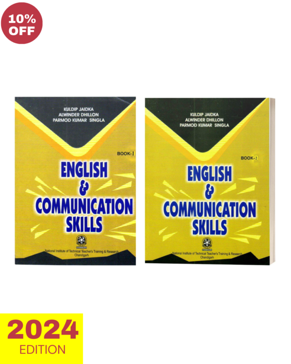 English & Communication Skills Vol. 1-2 by Kuldip Jaidka & Alwinder Dhillon | Polytechnic English Book 1st Semester