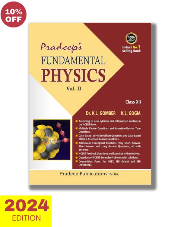 Pradeep Fundamental Physics Class 12th Vol 2 2024