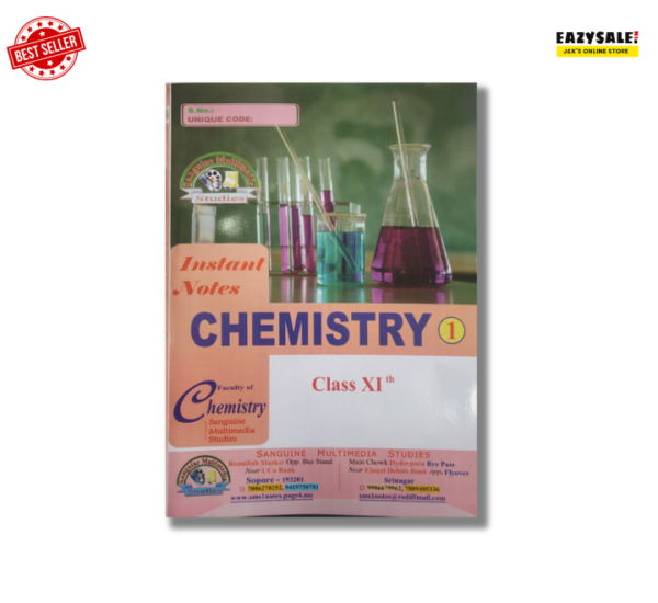 JKBOSE Instant Notes Class 11th Chemistry