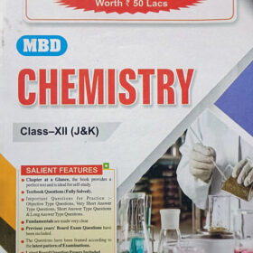 JKBOSE MBD Chemistry Guide Class 12th 2024
