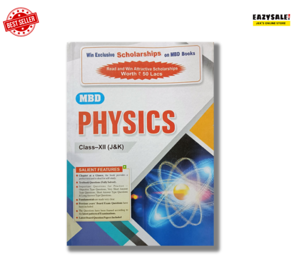 JKBOSE MBD Guide Class 12th Physics 2024