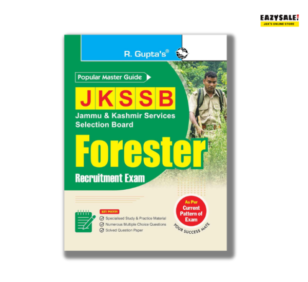 JKSSB Forester Book 2024 Best Book For JKSSB Forester