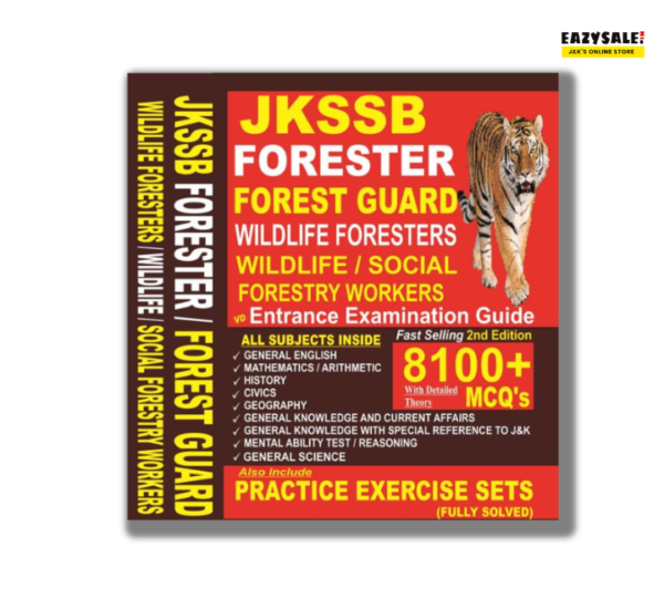 Vinod JKSSB Forester Book 2024