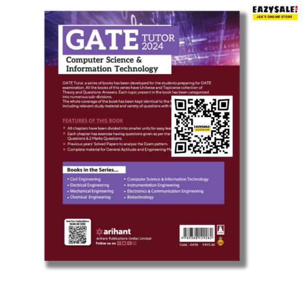 GATE TUTOR 2024 - Computer Science & Information Technology