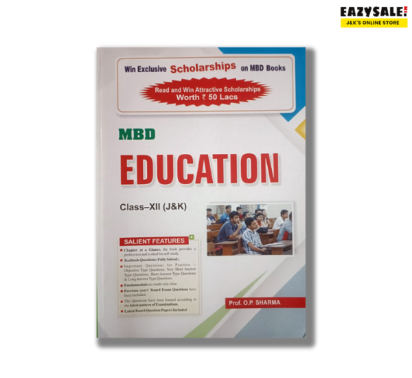 JKBOSE MBD Education Guide Class 12 2024