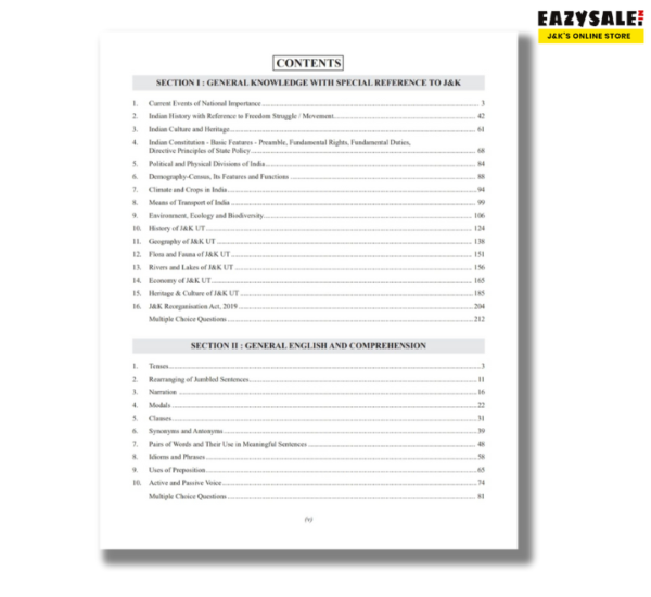 JKSSB Supervisor Social Welfare Department Book Complete Syllabus 2024