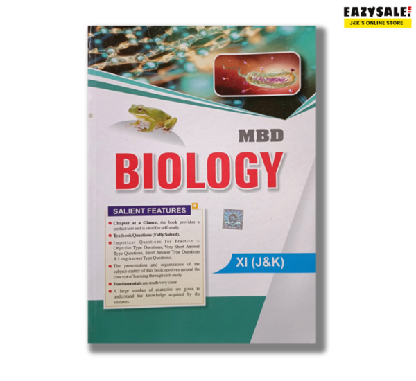 MBD JKBOSE Class 11 Biology Guide 2024