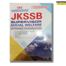 Narendera JKSSB Supervisor Social Welfare Book 2024