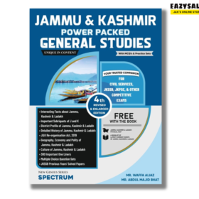 Spectrum Jammu & Kashmir General Studies 2024