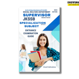 Vinod JKSSB Supervisor Book 2024