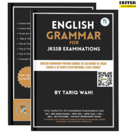 JKSSB English Grammar By Tariq