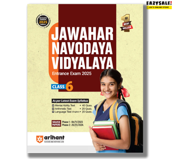 Arihant JNV Class 6th Book 2025