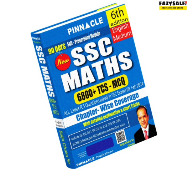 Buy Pinnacle SSC Maths 6800 MCQ Book 2024