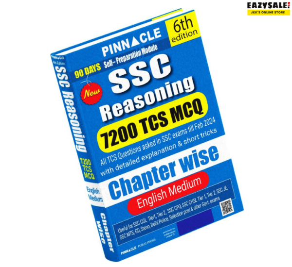 Buy Pinnacle SSC Reasoning 7200 MCQ 6th edition 2024
