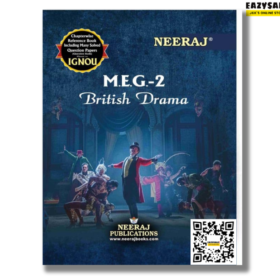 IGNOU MA English 1st Year Book 2024 Neeraj MEG 2 British Drama