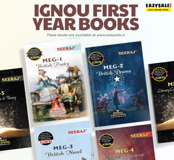 IGNOU MA English 1st Year Books
