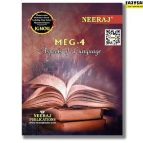IGNOU MA English Books Neeraj MEG 4 Aspects of Language