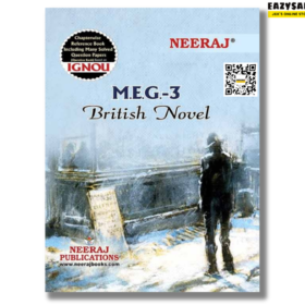 IGNOU MA First Year Book 2024 Neeraj MEG-3 British Novel