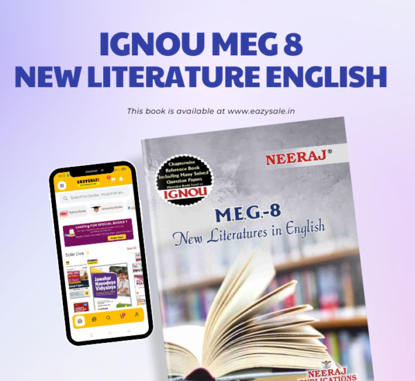 IGNOU MEG 8 New Literatures in English 2024