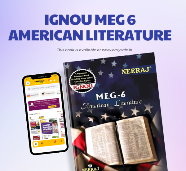 IGNOU NEERAJ MEG 6 American Literature Book
