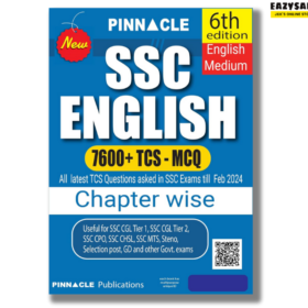 Pinnacle SSC English 7600 MCQ latest edition 2024