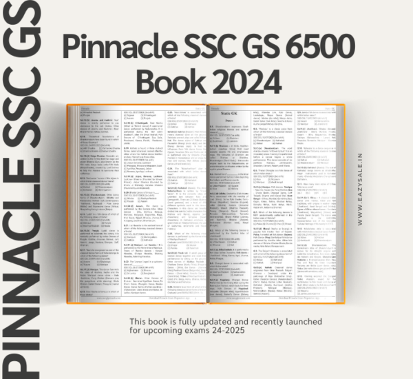Pinnacle SSC GS 6500 Book 2024 PDF