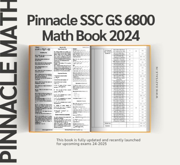 Pinnacle SSC Maths 6800 MCQ Book 2024 pdf
