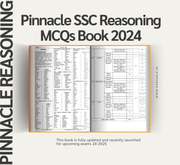 Pinnacle SSC Reasoning 7200 MCQ 6th edition 2024 pdf