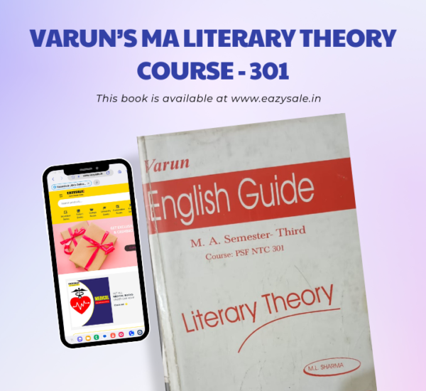 Buy Varun's M.A ENG 301 Literary Theory Book Jammu University M.A English Books 2024
