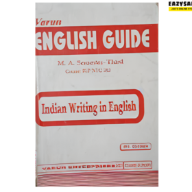Varun M.A ENG 302 Indian Writing in English Jammu University MA English 3rd Semester Books