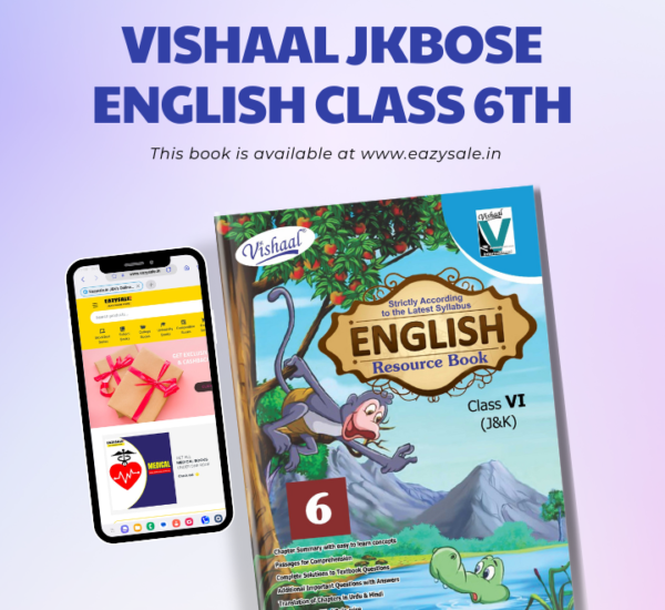 Vishaal JKBOSE Class 6th English Book 2024