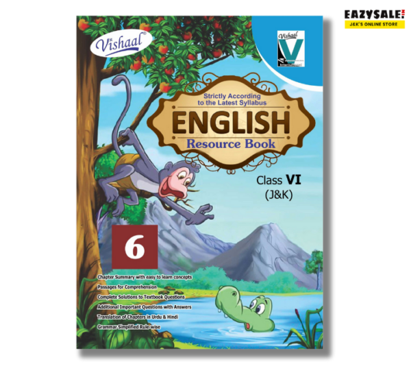 Vishaal JKBOSE Class 6th English Book