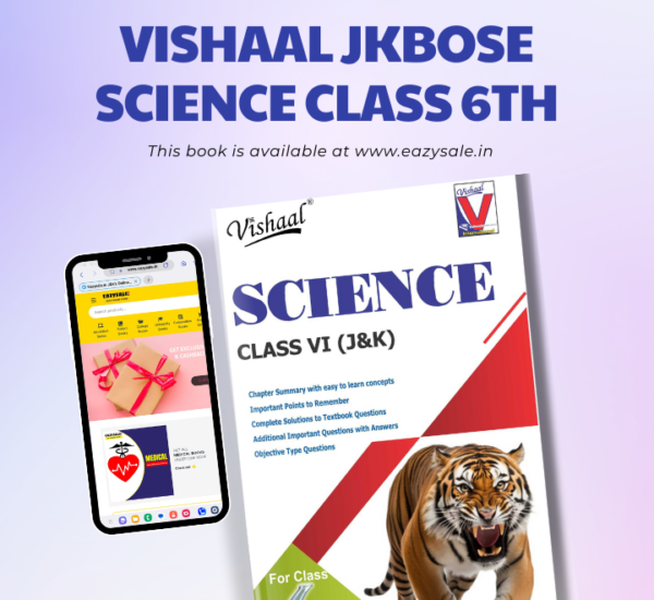 Vishaal JKBOSE Class 6th Science Book 2024
