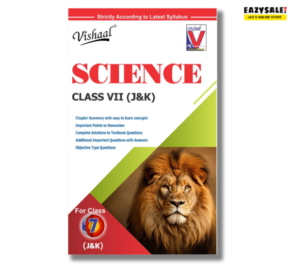Vishaal JKBOSE Class 7th Science Book 2024