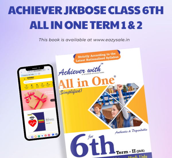 Achiever JKBOSE All in One Class 6th Vol 2 2024
