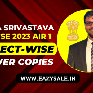 Download Aditya Srivastava UPSC CSE 2023 AIR 1 Answer Copies