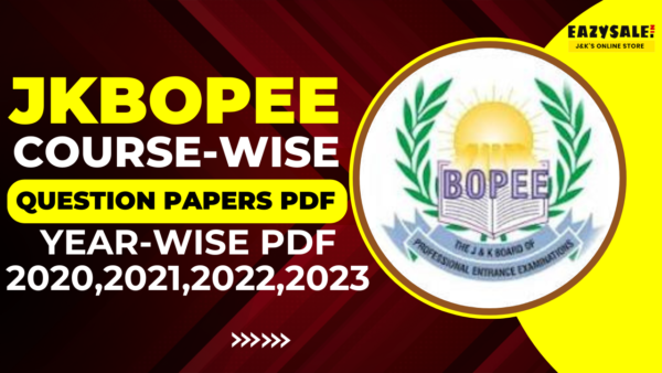 Download JKBOPEE Previous year Question Papers PDF (Year-wise)